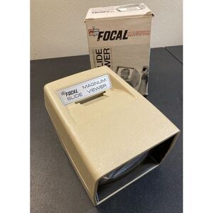 UNTESTED K-mart Focal‎ Magnum Viewer Battery Operated For Color Photo Slides